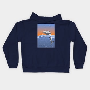 A Whales Kids Hoodie